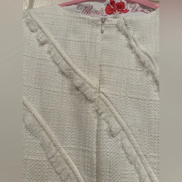 Jonathan Simkhai Rebekah Frayed Bouclé Mini Dress - Picture 10 of 12